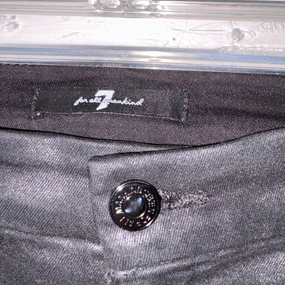 7 For All Mankind Dark Denim Jeans - Picture 3 of 6